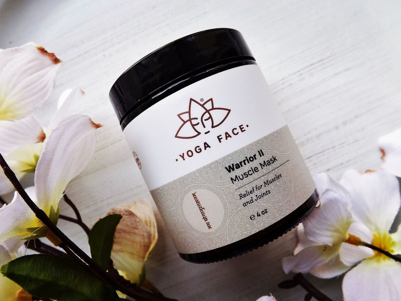 Warrior II Muscle Mask body care ritual by YogaFace