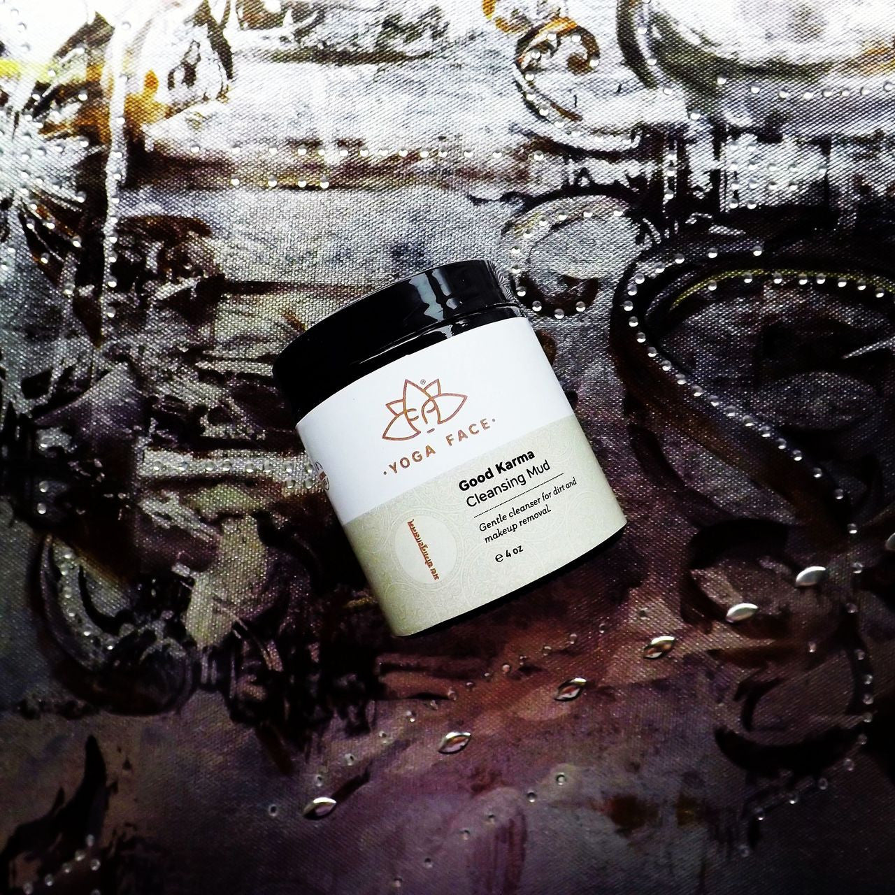 Good Karma Cleansing Mud clay cleanser for daily face care ritual